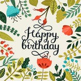 Nod to Nature - Birthday Card